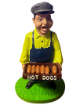 2006 Hartland Hot Dog Vendor Figurine/Statue - NM/MT - New In Box- Box Wear