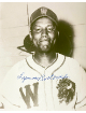 Lyman Bostock, Sr. signed Winnipeg Buffaloes Vintage B&W 8x10 Photo ding- COA/CSA Show Ticket