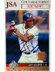 Jermaine Dye signed 1997 Upper Deck On Card Auto #12- JSA #RR76597 (Atlanta Braves)