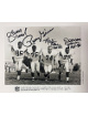 Los Angeles Rams Fearsome Foursome signed NFL Licensed 8x10 Photo 4 sigs- Deacon Jones/Merlin Olsen/Rosey Grier/Lamar Lundy- COA