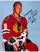 Bobby Hull signed Chicago Blackhawks 8x10 Photo #9 minor dings- COA (HOF)