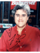 Jay Leno signed 8x10 Photo w/ Face Drawing minor smudge- COA (Comedian/Television)