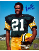 Bob Jeter signed Green Bay Packers NFL 8x10 Photo #21 minor dings- COA/Show Ticket