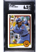 Ryne Sandberg 1983 Donruss Rookie Card (RC) #277- SGC Graded 6.5 EX-MT+ (Chicago Cubs/HOF)