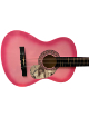Taylor Swift signed Tortured Poets Acoustic Cut Pink 38" Acoustic Guitar- JSA (CD signed Cut)