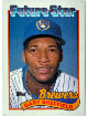 Gary Sheffield 1989 Topps Future Star Rookie Card (RC) #343- Lot of 10 (Milwaukee Brewers)