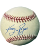 Kenny Rogers signed Official Rawlings Major League Baseball- COA (Yankees/Tigers/Perfect Game)