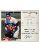 Yogi Berra signed New York Yankees MLB Licensed Hall of Fame Induction Day 8x10 Photo/Card- COA (HOF)