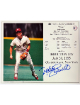 Mike Schmidt signed Philadelphia Phillies MLB Licensed Hall of Fame Induction Day 8x10 Photo/Card- Tuff Stuff COA/Show Ticket (H