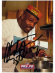 Christian Okoye signed 1992 NFL Pro Line Profiles Certified On Card Auto #3 (Kansas City Chiefs)- Embossed Certified Authentic