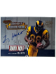 Torry Holt signed 1999 Bowman's Best Rookie Locker Room Certified On Card Auto #RA5 (Los Angeles Rams)