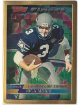 Rick Mirer 1995 Topps Finest Landmark Series Bronze Metal Card #15 (Seattle Seahawks)