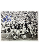 Billy Kilmer signed Washington Vintage B&W 8x10 Photo #17 minor dings- COA