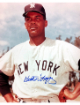 Hector Lopez signed New York Yankees 8x10 Photo minor dings- COA (2X WS Champ)