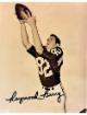 Raymond Berry signed Baltimore Colts NFL Licensed Sepia Tone 8X10 Photo minor dings- COA (HOF)