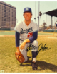 Tommy John signed Los Angeles Dodgers MLB Licensed 8x10 Photo minor dings- COA