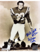 Mike Curtis signed Baltimore Colts NFL 8x10 Photo #32 minor dings- COA/Ticket