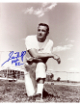 Sam Huff signed Washington Vintage B&W 8x10 Photo HOF 82 minor dings- COA