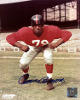 Roosevelt Rosie Brown signed New York Giants NFL Licensed 8x10 Photo minor dings- COA (HOF)