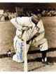 Johnny Mize signed New York Giants Sepia Tone 8x10 Photo minor dings- COA (HOF)
