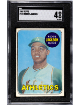 Reggie Jackson 1969 Topps Rookie Card (RC) #260- SGC Graded 4 VG-EX (Oakland A's/HOF)