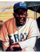 Josh Gibson, Jr. signed Homestead Grays Negro League 8x10 Photo minor dings- COA