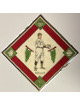 Dan Moeller 1914 B18 Tobacco Vintage 5.25 Flannel Blanket -AL Washington Senators