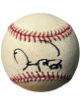 Oliver Perez signed Official Rawlings Major League Baseball #59 - COA (Pirates)