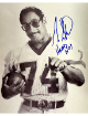 George Starke signed Washington Vintage 8x10 Photo w/ Head Hog minor dings- COA
