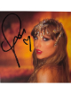Taylor Swift 2025 The Life of a Showgirl CD Signed 4.75 Inch X 4.75 Inch Photo Art Card #1 w/ Heart- Beckett Review