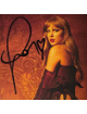 Taylor Swift 2025 The Life of a Showgirl CD Signed 4.75 Inch X 4.75 Inch Photo Art Card #3 w/ Heart- Beckett Review