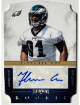 Fletcher Cox signed 2012 Panini Prominence Die-Cut Rookie (RC) Auto Card #157- /499 (Philadelphia Eagles)