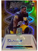 DeMarvin Leal signed 2022 Panini Spectra Silver Prizm Rookie Auto Card #31- /8 (Pittsburgh Steelers)