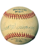 Ted Williams Signed Worth 912T Major League Leather Baseball Imperfect - Beckett Review/HOF/The Kid