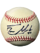 Evan Meek signed Official Rawlings Major League Baseball- COA (Pittsburgh Pirates)