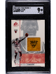 Michael Jordan 2000-01 UD SP Game Floor Ed Authentic Floor #MJ- SGC Graded 9 Mint (Chicago Bulls/GOAT/HOF)