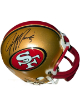 Jeff Garcia signed San Francisco 49ers Riddell NFL Mini Helmet- Playoff Hologram (3X Pro Bowl)