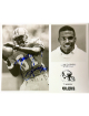 Chris Sanders signed Houston Oilers 8x10 Photo Mark 20:27- COA (Titans/Ohio St)