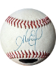 Alex Escobar signed Rawlings Official International League Baseball- Just Minors Hologram (New York Mets/Cleveland)