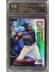 Ronald Acuna 2018 Bowman Chrome Trending Refractors Rookie Card (RC) #RA- FCG Graded 10 Gem Mint (Atlanta Braves/w/ Sub Grades)