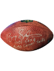 Barry Sanders signed Official NFL New Duke Leather Football dual HOF 2004 & 18,190 Career Yards- Steiner Hologram (Detroit Lions