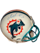Dan Marino signed Miami Dolphins Riddell NFL Full Size Authentic Proline Helmet light sig #13- Steiner/Mounted/Marino Holo/COA