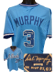 Dale Murphy signed Atlanta Light Blue TB Custom Stitched Pro Baseball Jersey NL MVP 82, 83 - Radtke Sports Hologram