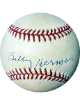 Billy Herman signed Official RONL Rawlings National League Baseball minor tone- COA (Chicago Cubs/HOF)