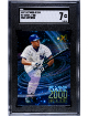 Derek Jeter 1997 Skybox E-X Star Date 2000 Card #7- SGC Graded 7 NM (New York Yankees/HOF)