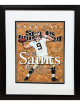 Drew Brees New Orleans Saints, Heaven Sent Super Bowl XLIV Champions Sports Illustrated 14x18 Cover Reprint.February 12, 2010 Cu