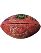 Eli Manning signed Official NFL New Duke Super Bowl XLII Logo Leather Football- /1000- Mounted Memories Hologram (NY Giants)