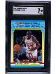 Michael Jordan 1988-89 Fleer Sticker/Card #7- SGC Graded 7 NM (Chicago Bulls/HOF/GOAT)