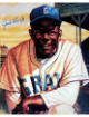 Josh Gibson, Jr. signed Homestead Grays Negro League 8x10 Photo minor dings- COA