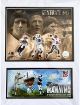 Peyton/Archie/Eli Manning Generations NFL 12x16 Photo Matted/First Day of Issue Stamp Cache Dec. 26, 2004/Manning 49 Touchdowns